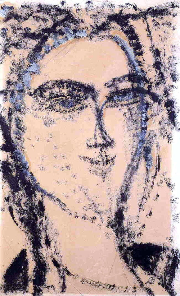  Amedeo Modigliani Woman's Head - Canvas Art Print