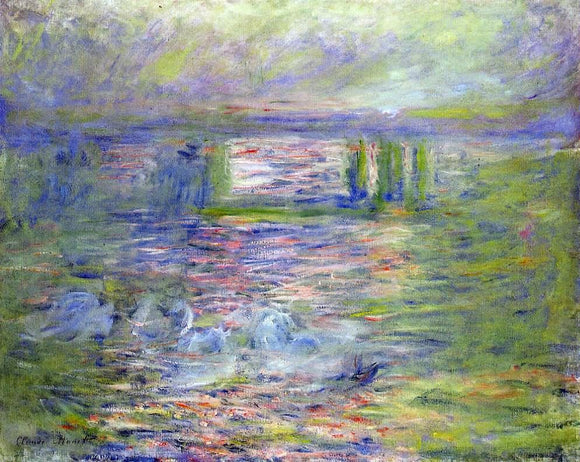  Claude Oscar Monet Charing Cross Bridge - Canvas Art Print