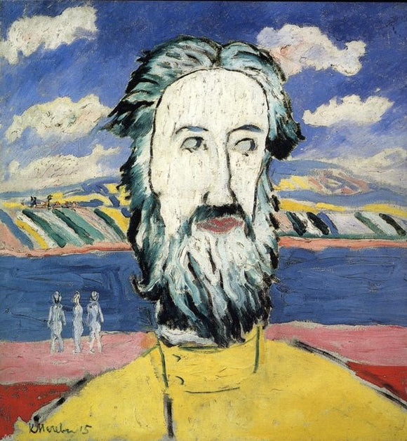  Kazimir Malevich Head of a Peasant - Canvas Art Print