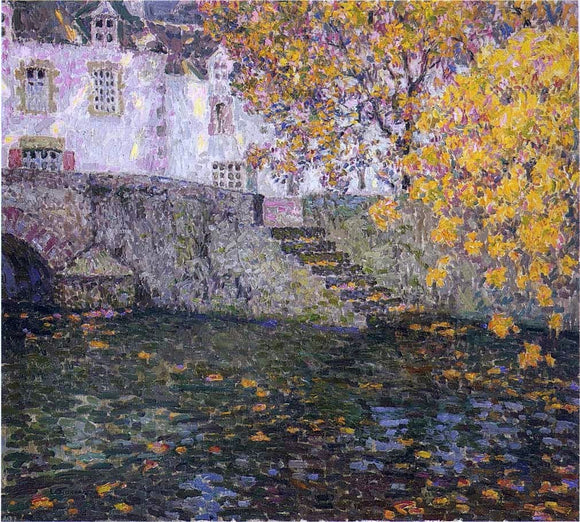  Henri Le Sidaner Autumn - Canvas Art Print