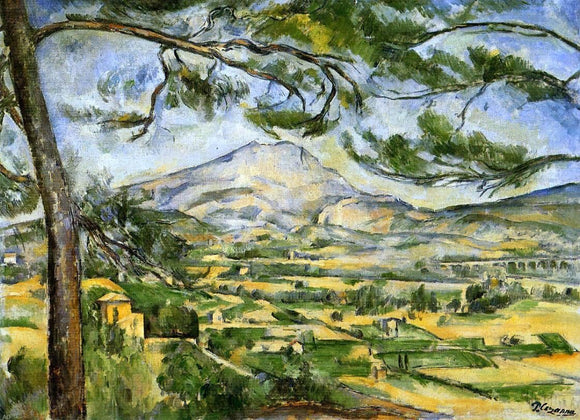  Paul Cezanne Mont Sainte-Victoire (Courtauld) - Canvas Art Print