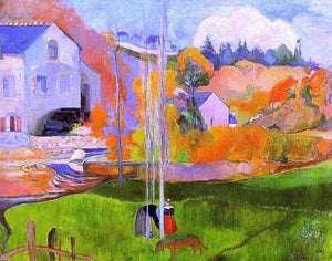  Paul Gauguin Breton Landscape - Canvas Art Print