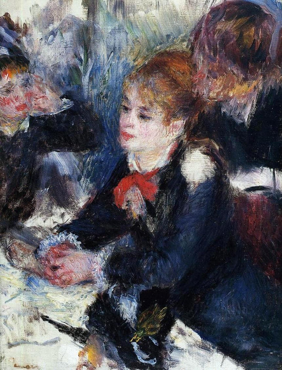  Pierre Auguste Renoir At the Milliner's - Canvas Art Print