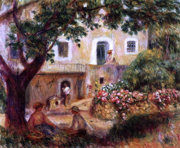  Pierre Auguste Renoir The Farm - Canvas Art Print