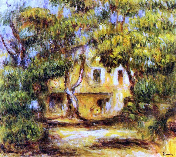  Pierre Auguste Renoir The Farm at Collettes - Canvas Art Print