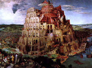  The Elder Pieter Bruegel The Tower of Babel - Canvas Art Print