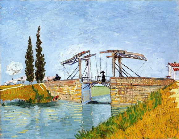  Vincent Van Gogh The Langlois Bridge - Canvas Art Print