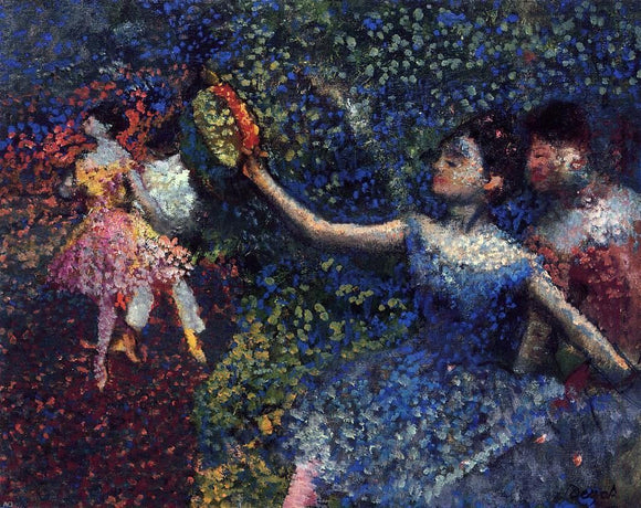  Edgar Degas Dancer and Tambourine - Canvas Art Print
