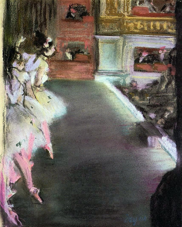  Edgar Degas Dancers at the Old Opera House - Canvas Art Print