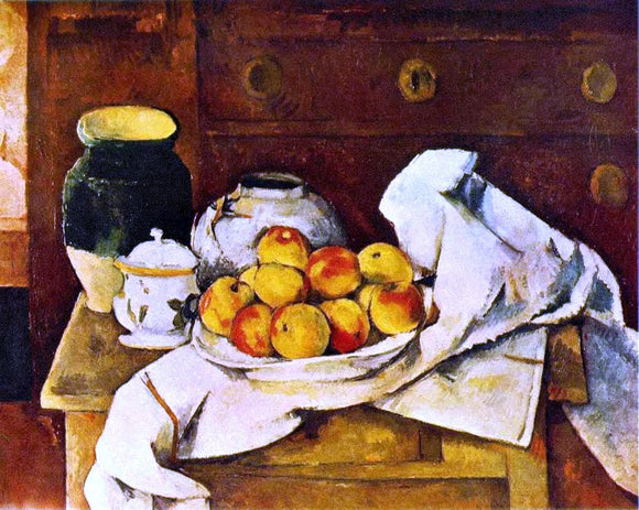  Paul Cezanne Still Life - Canvas Art Print