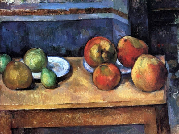  Paul Cezanne Still Life - Apples and Pears - Canvas Art Print