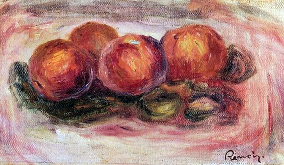  Pierre Auguste Renoir Peaches and Almonds - Canvas Art Print