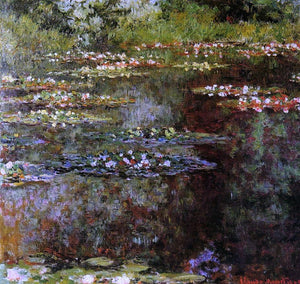  Claude Oscar Monet Water-Lilies - Canvas Art Print