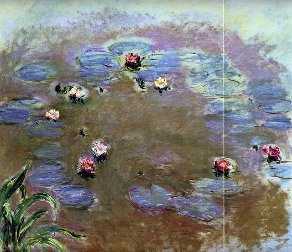  Claude Oscar Monet Water-Lilies (detail) - Canvas Art Print