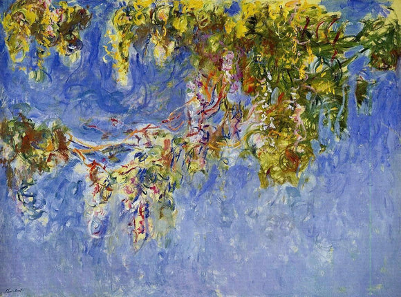  Claude Oscar Monet Wisteria - Canvas Art Print