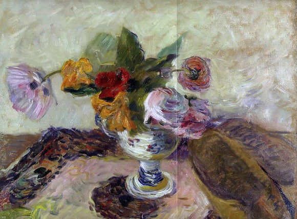  Paul Gauguin Vase of Flowers - Canvas Art Print