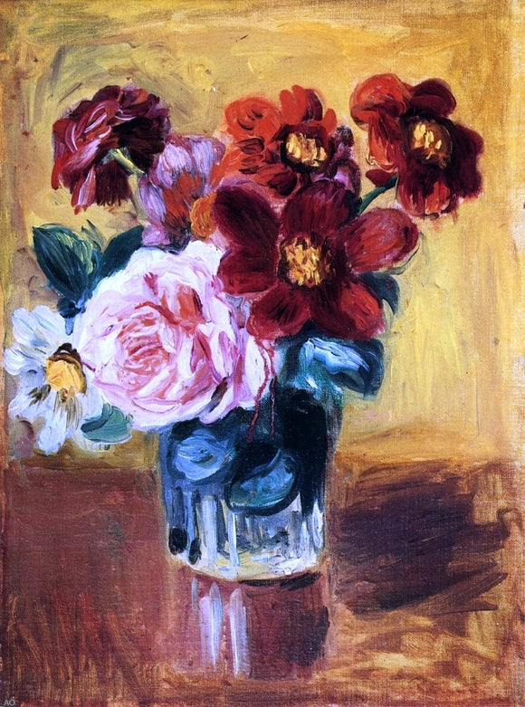  Pierre Auguste Renoir Flowers in a Vase - Canvas Art Print