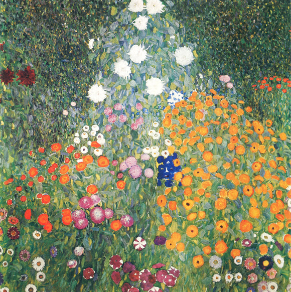  Gustav Klimt Italian Horticultural Landscape - Canvas Art Print