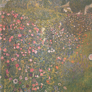  Gustav Klimt Poppy Field - Canvas Art Print