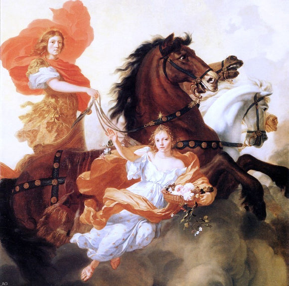  Gerard De Lairesse Apollo and Aurora - Canvas Art Print