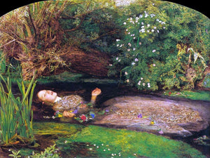  Sir Everett Millais Ophelia - Canvas Art Print