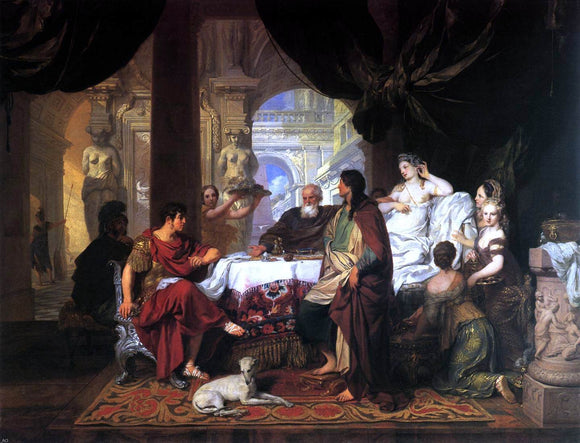  Gerard De Lairesse Cleopatra's Banquet - Canvas Art Print