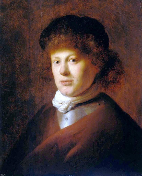  Jan Lievens Portrait of Rembrandt - Canvas Art Print