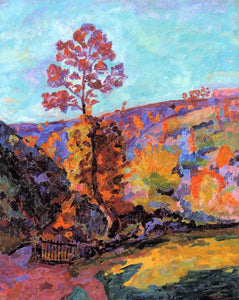  Armand Guillaumin Landscape at Crozant - Canvas Art Print