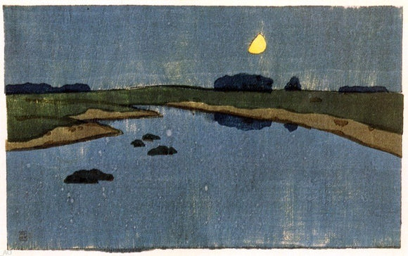  Arthur Wesley Dow Moonrise - Canvas Art Print