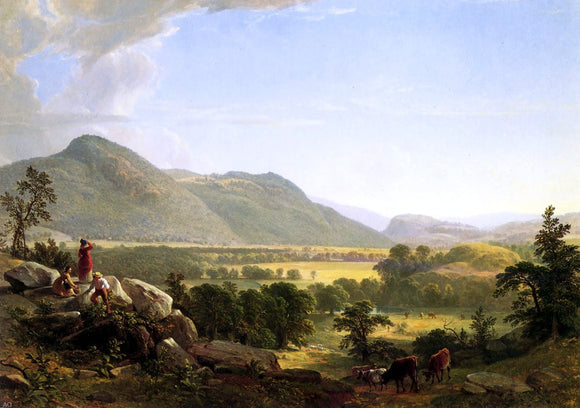  Asher Brown Durand High Point: Shandaken Mountains - Canvas Art Print