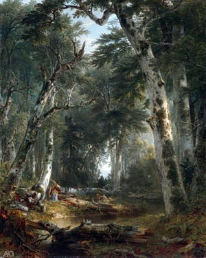  Asher Brown Durand Landscape--Scene from 