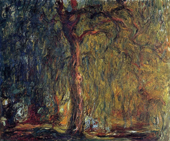  Claude Oscar Monet Weeping Willow - Canvas Art Print