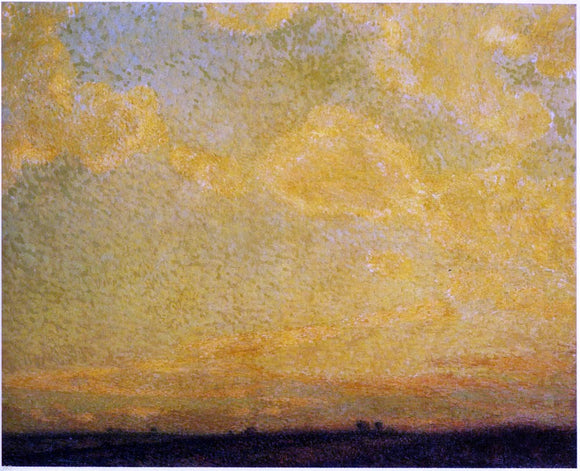  Henri Le Sidaner Sunset - Canvas Art Print