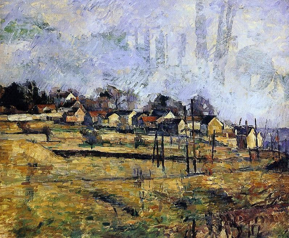  Paul Cezanne Landscape - Canvas Art Print
