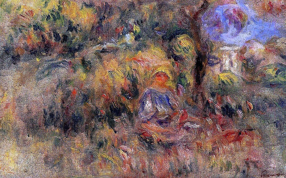 Pierre Auguste Renoir Landscape (sketch) - Canvas Art Print