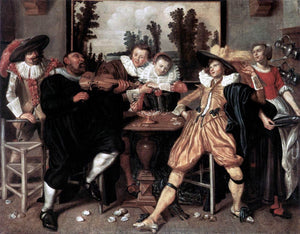  Willem Pietersz Buytewech Merry Company - Canvas Art Print