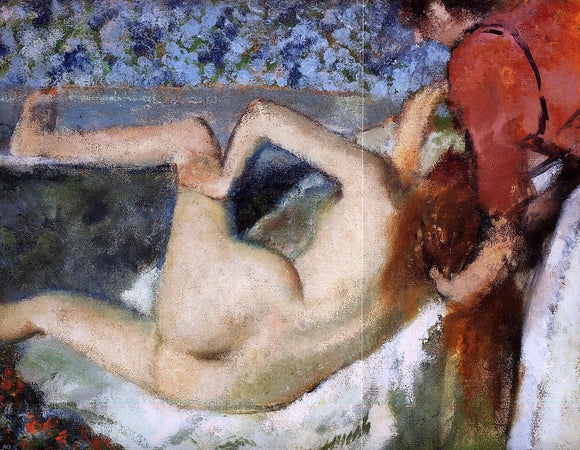  Edgar Degas The Bath (also known as Woman from Behind) - Canvas Art Print