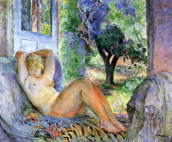  Henri Lebasque A Large Nude - Canvas Art Print