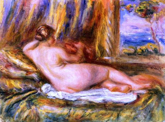  Pierre Auguste Renoir Reclining Nude - Canvas Art Print