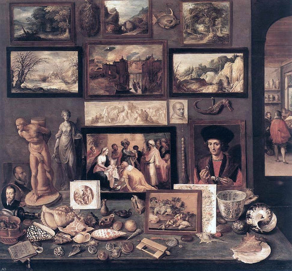  II Frans Francken Art Room - Canvas Art Print