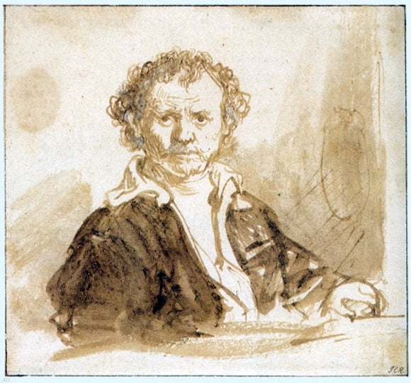  Rembrandt Van Rijn Self Portrait - Canvas Art Print