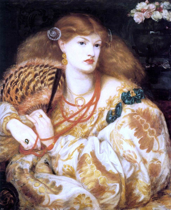  Dante Gabriel Rossetti Monna Vanna - Canvas Art Print