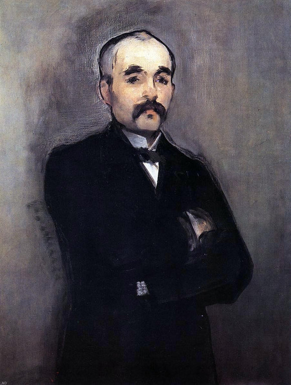  Edouard Manet Portrait of Clemenceau - Canvas Art Print