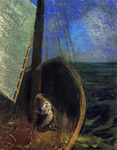  Odilon Redon The Boat - Canvas Art Print