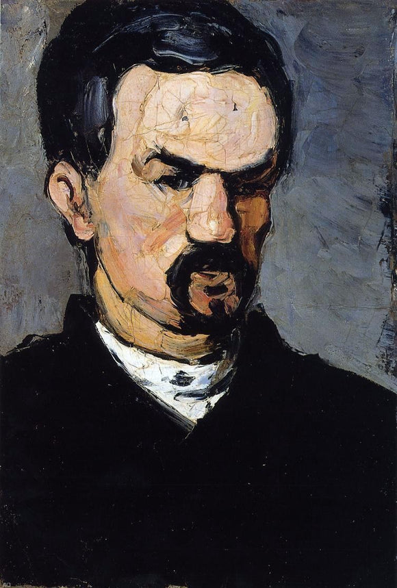  Paul Cezanne Uncle Dominique - Canvas Art Print