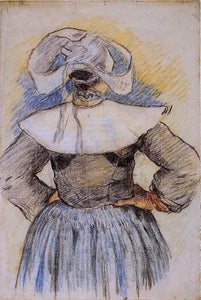  Paul Gauguin Four Breton Women (study) - Canvas Art Print