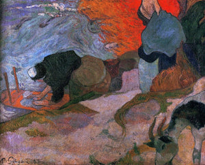  Paul Gauguin Washerwomen - Canvas Art Print