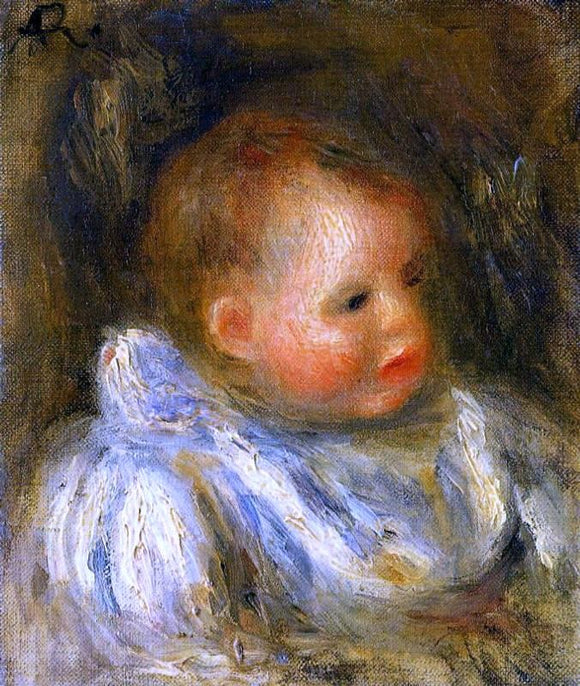  Pierre Auguste Renoir Portrait of Coco - Canvas Art Print