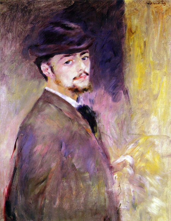  Pierre Auguste Renoir Self Portrait at the Age of Thirty-Five - Canvas Art Print
