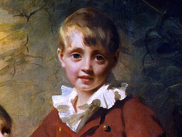 Sir Henry Raeburn The Binning Children [detail #1] - Canvas Art Print